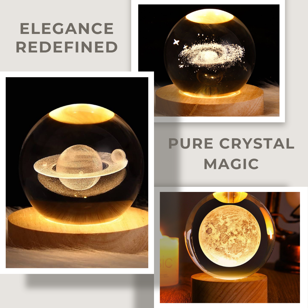 StellarGlow Crystal Lamp